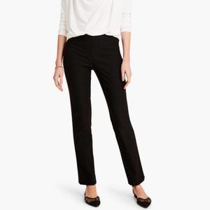 NIC + ZOE Wonderstretch Elastic Waist Straight Leg Pant Blue